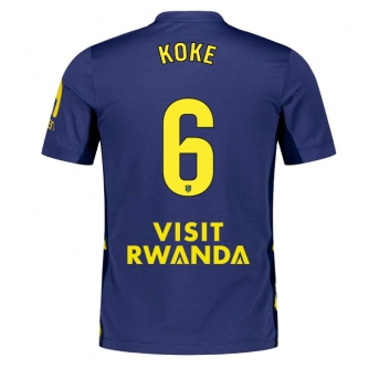 Billige Fotballdrakt Atletico Madrid Koke #6 Replika Bortedrakt 2025-26 Kortermet